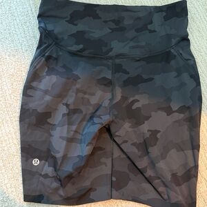 lululemon athletica Dark Camo Bike Shorts